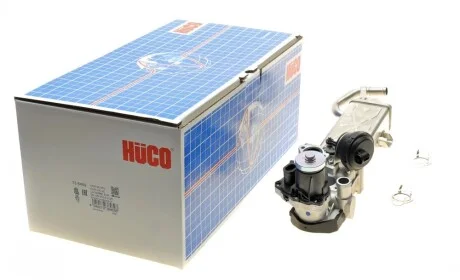 Радиатор рециркуляции ОГ с клапаном EGR VW 1.6/2.0TDI 09- (HÜCO) HITACHI 138469