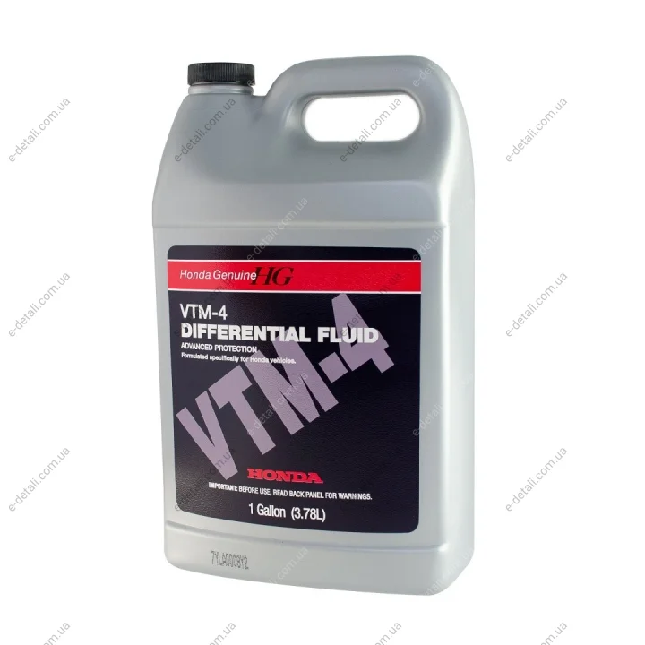 Трансмиссионное масло Honda Ultra VTM-4F 3,78 л HONDA 082009003 (фото 1)