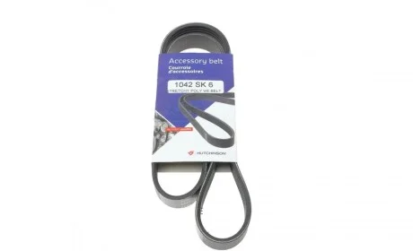 Ремінь генератора Ford Focus 1.4i 98-01 HUTCHINSON 1042 SK 6