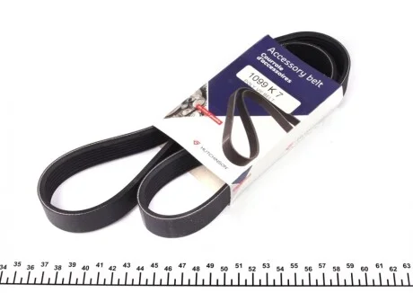 Ремінь генератора BMW 3 (E90)/Opel Movano 2.0i/2.5DTI 03- (7PK1099) HUTCHINSON 1099 K 7