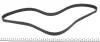 Ремень генератора Opel Combo 1.7CDI 04-/Fiat Bravo 1.9D Multijet 07- (6PK1270) HUTCHINSON 1270 K 6 (фото 2)