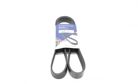Ремінь генератора VW T4 2.8VR6 00-03 (7PK1281) HUTCHINSON 1281 K 7