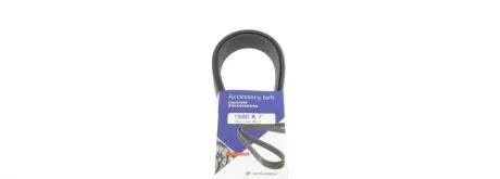 Ремінь генератора Land Rover 2.5 TDI HUTCHINSON 1580 K 7