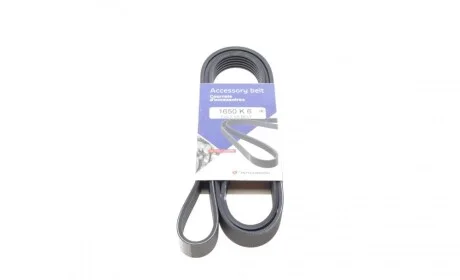 Ремень генератора Renault Megane I/Ford Transit 2.0 94-00 (6PK1650) HUTCHINSON 1650 K 6