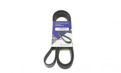 Ремень генератора MB Vario 613-818D 96- HUTCHINSON 1795 K 8