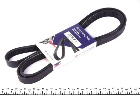 Ремень генератора MB Sprinter OM611 (-AC) (6PK2205) HUTCHINSON 2205 K 6