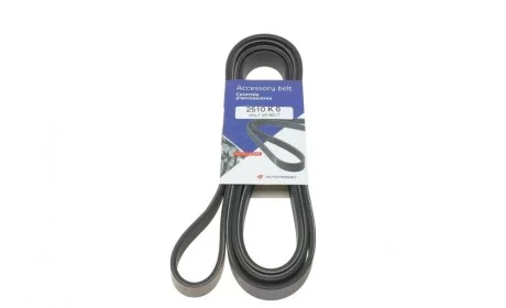 Ремінь генератора Hyundai Sonata 2.0/2.4 10- (6PK2510) HUTCHINSON 2510 K 6
