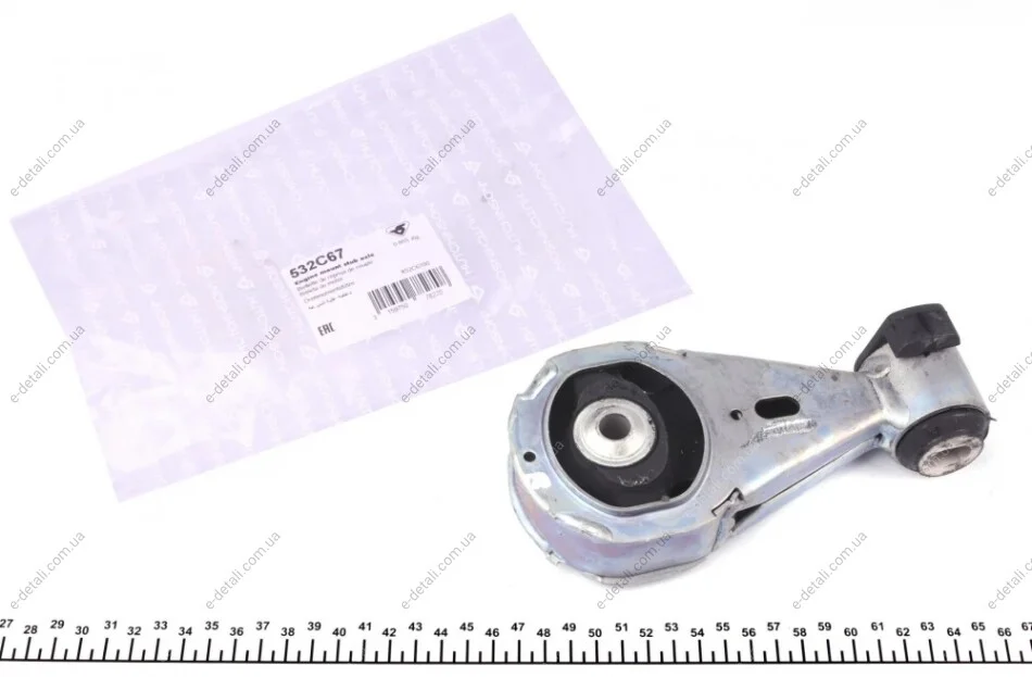 Подушка двигуна (верхня) (R) Renault Megane III 1.4 TCe 09- HUTCHINSON 532C67 (фото 1)