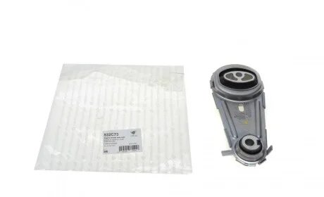 Подушка двигателя (нижняя) Renault Megane III 1.2 TCe 10- (косточка) HUTCHINSON 532C73