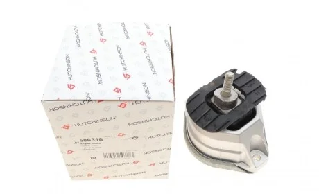 Подушка двигателя (R) BMW 5 (E60/E61/E63)/6 (E64) 2.2/2.5/3.0 01-10 HUTCHINSON 586310