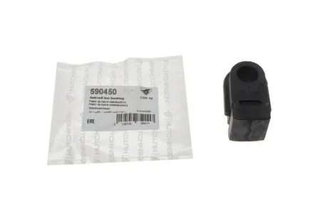 Втулка стабилизатора (переднего) Renault Megane II (d=19.5mm) HUTCHINSON 590450