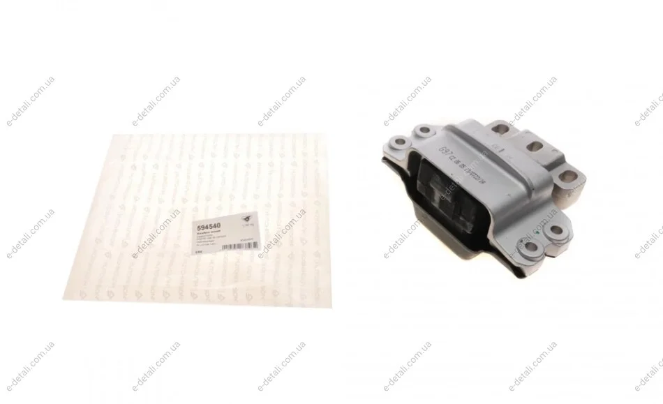 Подушка двигателя (L) Audi A3/VW Golf VI/Jetta 1.2 08- HUTCHINSON 594540 (фото 1)