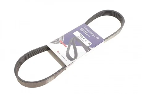 Ремень генератора Citroen C4/Peugeot 307 1.6HDi 04- (6PK780) HUTCHINSON 780 K 6
