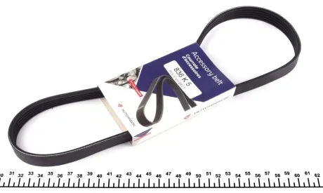 Ремень генератора BMW 3 (E46)/5 (E39) 1.8D/2.0D 98-03 (5PK836) HUTCHINSON 836 K 5
