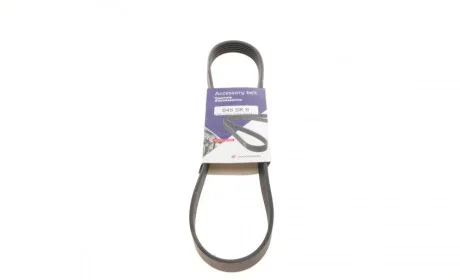 Ремінь генератора Citroen Berlingo/Fiat Ducato 1.8/1.9D /Citroen Jumper 3.0HDI 96- (6PK1160) HUTCHINSON 848 SK 6
