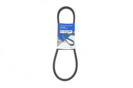 Ремінь генератора Daewoo Lanos 1.3/1.5/1.6 97- (13x840) HUTCHINSON AV 13 La 840