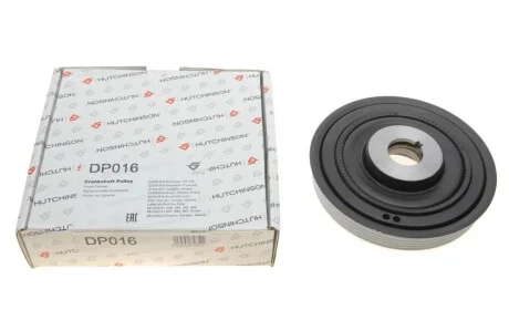 Шків колінвалу Citroen Berlingo/Jumpy/Peugeot Expert 1.9D/2.0HDI 98- (6PK) HUTCHINSON DP016