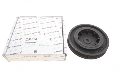 Шкив коленвала Renault Trafic/Master 1.9dCI 01- (6PK) HUTCHINSON DP114