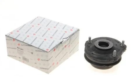 Подушка амортизатора (переднего) + подшипник Fiat Doblo 1.3D-2.0D 10- (L) HUTCHINSON KS 241