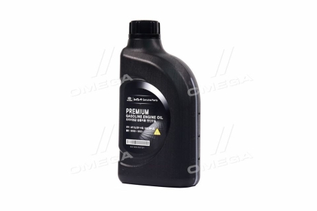 Олива моторна / Premium Gasoline 5W-20 API SL, ILSAC GF-3, 05100-00121 (Каністра 1л) Hyundai/Kia/Mobis 0510000121 (фото 1)