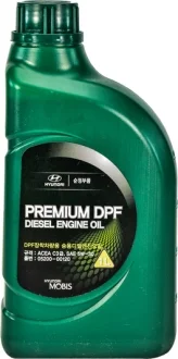 Масло ДВС 5W-30 1 л Premium DPF Diesel ACEA C3 синт. (05200-00120) Mobis Hyundai/Kia/Mobis 0520000120