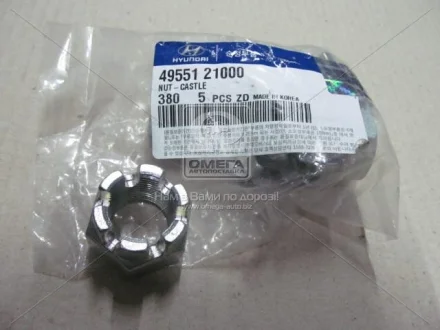 Гайка ступиці Hyundai/Kia/Mobis 4955121000
