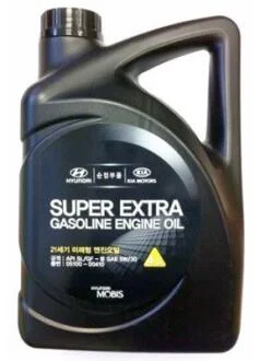 Масло моторное Hyundai / Kia Super Extra Gasoline 5W-30 (4 л) Hyundai/Kia/Mobis 510000410