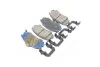 Колодки тормозные дисковые (выр-во Mobis) Hyundai/Kia/Mobis 581012HA10 (фото 2)