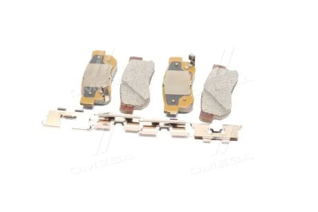 Колодки тормозные, задние, дисковые Hyundai/Kia/Mobis 583021CA10