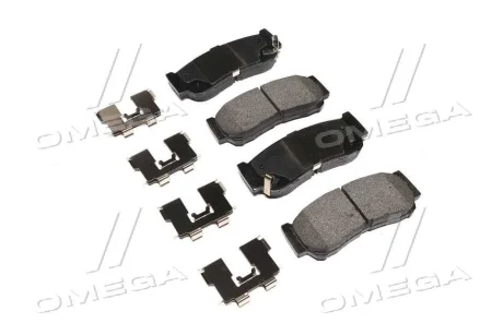 Колодки гальмівні задні дискові Hyundai Santa Fe 06- (вир-во Mobis) Hyundai/Kia/Mobis 583022BA20