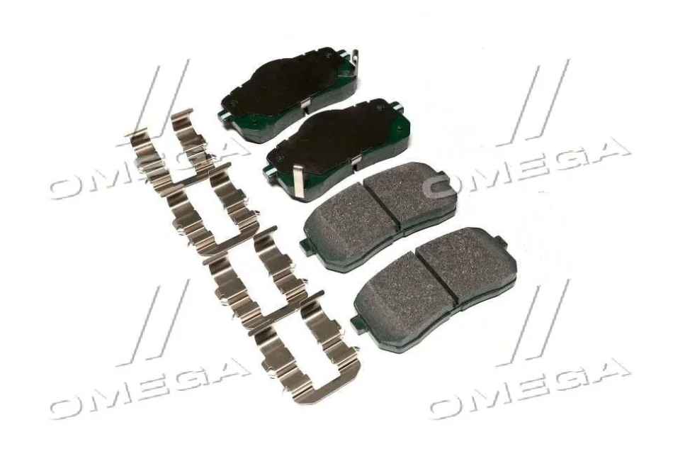 Колодки тормозные дисковые задние (выр-во Mobis) Hyundai/Kia/Mobis 583024DE00 (фото 1)