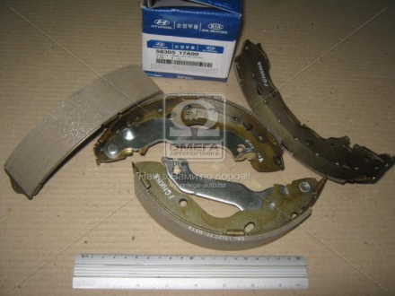 Колодки гальмові задні / бар Hyundai/Kia/Mobis 5830517A00