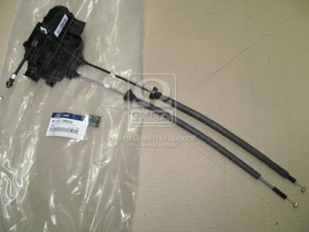Замок двери задней левой Hyundai Santa Fe 06- (выр-во Mobis) Hyundai/Kia/Mobis 814102B000