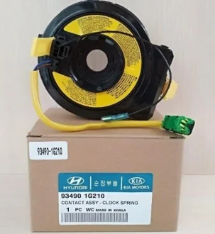 Кільцева контактна група подушки безпеки Hyundai Accent/verna 06-/Kia Rio 05- (вир-во Mobis) Hyundai/Kia/Mobis 934901G210