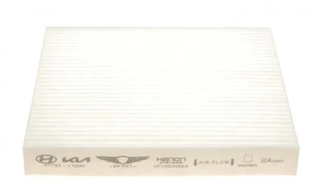 Фильтр салона Hyundai Santa Fe IV/Tucson III/Kia Sorento IV/V 18- Hyundai/Kia/Mobis 97133L1000
