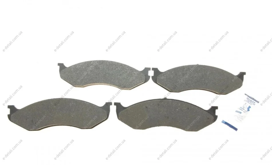 Колодки тормозные (передние) Jeep Cherokee/Grand Cherokee 83-01/Wrangler 86-10/Kia Carnival 99-01 ICER 140968 (фото 1)
