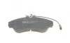 Колодки тормозные (передние) Citroen Jumper 94-/Fiat Ducato/Peugeot Boxer 94-02 R16 (+датчики) ICER 141054-700 (фото 2)