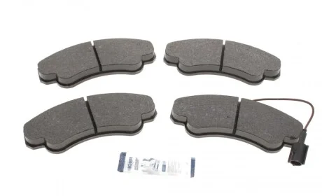 Колодки гальмівні (передні) Citroen Jumper 99-06/Fiat Ducato 00-/Peugeot Boxer 97-09 (+датчик) ICER 141522