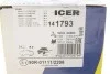 Колодки тормозные (передние) Ford Transit 06-14/Transit Connect 06-13 (RWD) (+датчики) ICER 141793 (фото 12)