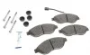 Колодки тормозные (передние) Citroen Jumper/Fiat Ducato/Peugeot Boxer 06- (+датчик) ICER 141803 (фото 1)