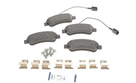 Колодки тормозные (задние) Citroen Jumper/Fiat Ducato/Peugeot Boxer 06- (+датчики) ICER 141804-203