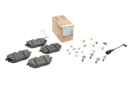 Колодки тормозные (передние) VW T6 15- (с датчиком) ICER 142399