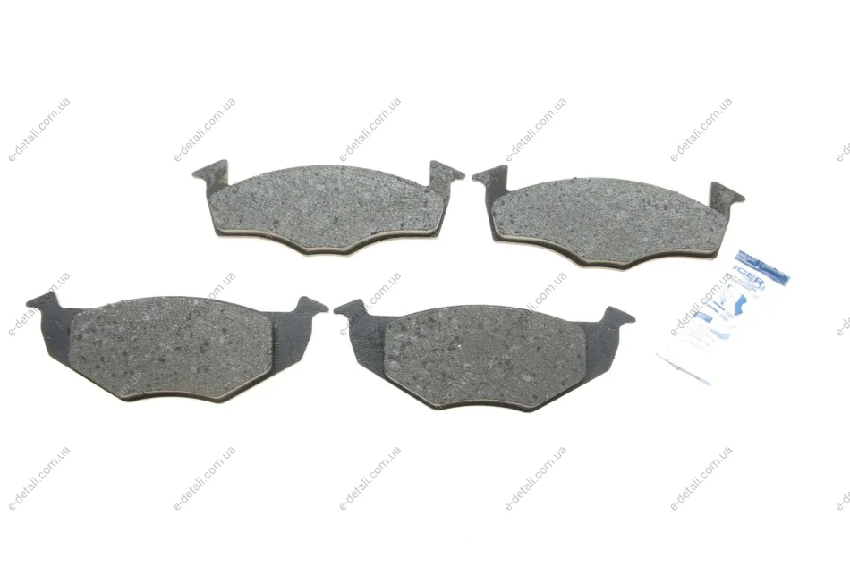 Колодки тормозные (передние) Seat Cordoba/Ibiza II 93-02/VW Golf III 91-99/Polo 95-02 ICER 181178 (фото 1)