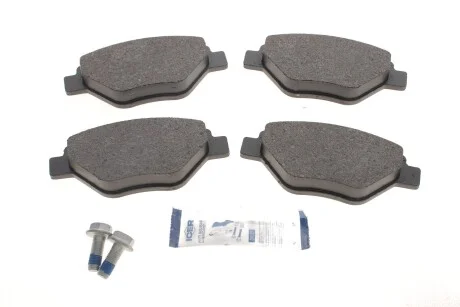 Колодки тормозные (передние) Renault Megane II 03- ICER 181572-701