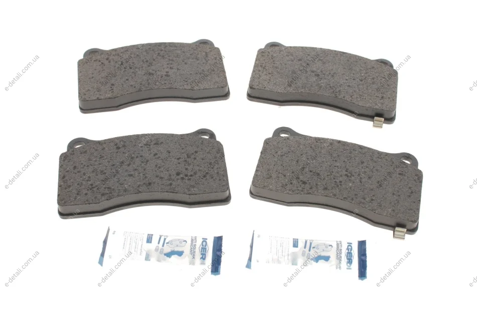 Колодки тормозные (передние/задние) Honda Civic 12-/Mitsubishi Lancer 95-/Subaru Impreza 99- ICER 181585 (фото 1)