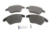Колодки тормозные (передние) Citroen C4 04-11/Peugeot 207/308 07-14/208 12-/307 03-09/3008 09-16 ICER 181637 (фото 1)
