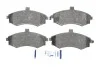 Колодки тормозные (передние) Hyundai Elantra 00-06/Matrix 01-10/Kia Cerato 06-09 ICER 181643 (фото 1)