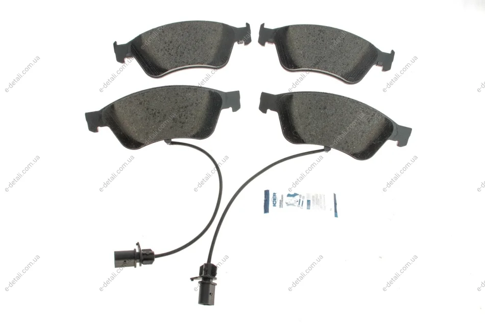 Колодки тормозные (передние) Audi A6 04-11/A8 96-/Seat Ibiza 03-04/VW Phaeton 02-16 (+датчики) ICER 181725 (фото 1)