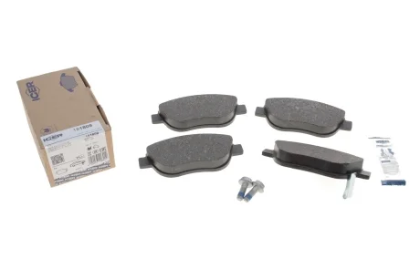 Колодки тормозные (передние) Opel Corsa D/Mk 06- ICER 181809