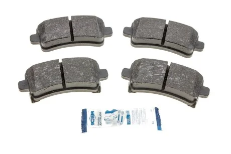 Колодки тормозные (задние) Opel Insignia 08-17/Chevrolet Malibu/Bentley Flying Spur 12-/Saab 9-5 10- ICER 181929